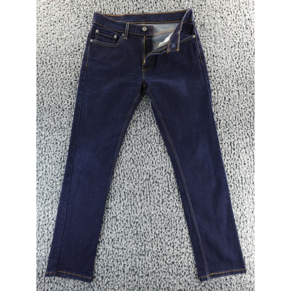 Levi's 511 Dark Wash Slim Fit Denim Jeans Classic Five Pocket 31x32 Slim